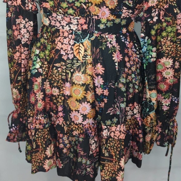 Ted Baker Hendria Ruffle-Trim Mini Dress‎ - Picture 4 of 14